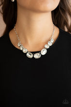 Load image into Gallery viewer, Paparazzi Gorgeously Glacial - White Necklace
