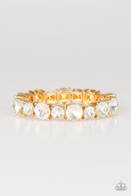 Load image into Gallery viewer, Paparazzi Born To Bedazzle - Gold Bracelet
