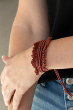 Load image into Gallery viewer, Paparazzi Make Yourself at HOMESPUN - Brown Bracelet
