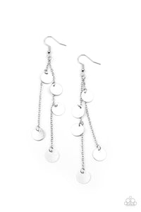 Paparazzi Take A Good Look - Silver Earrings