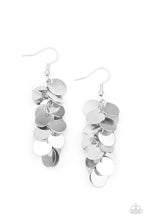 Load image into Gallery viewer, Paparazzi Hear Me Shimmer - Silver Earrings
