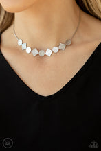 Load image into Gallery viewer, Paparazzi Dont Get Bent Out Of Shape - Silver Necklace
