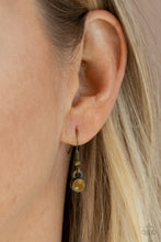 Load image into Gallery viewer, Paparazzi Extra Enticing - Brass Necklace

