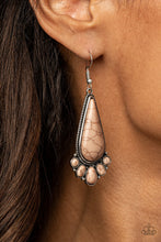 Load image into Gallery viewer, Paparazzi Rural Recluse - Brown Earrings
