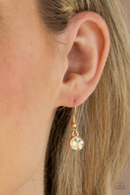 Load image into Gallery viewer, Paparazzi Gorgeously Glacial - Gold Necklace
