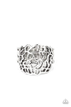 Load image into Gallery viewer, Paparazzi Get Your FRILL - Silver Ring
