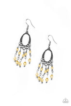 Load image into Gallery viewer, Paparazzi Not The Only Fish In The Sea - Yellow Earring
