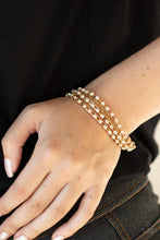 Load image into Gallery viewer, Paparazzi Thats a Smash! - Gold Bracelet
