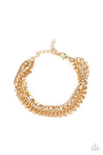 Load image into Gallery viewer, Paparazzi Brilliantly Beaming - Gold Bracelet
