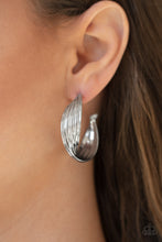 Load image into Gallery viewer, Paparazzi Curves In All The Right Places - Silver Earrings
