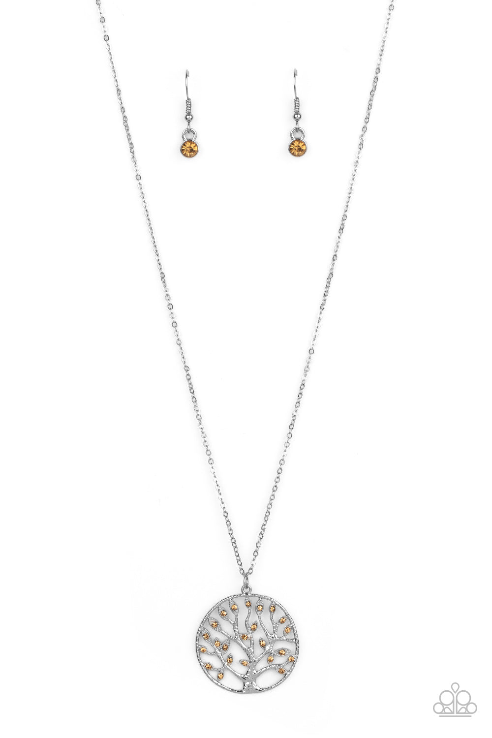 Paparazzi Save The MONEY Trees - Brown Necklace