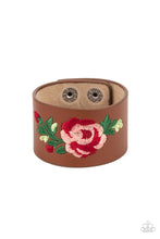 Load image into Gallery viewer, Paparazzi Rebel Rose - Brown Bracelet
