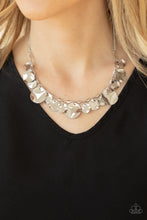 Load image into Gallery viewer, Paparazzi GLISTEN Closely - Silver Necklace
