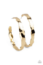 Load image into Gallery viewer, Paparazzi Exhilarated Edge - Gold Earring
