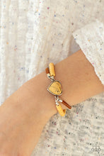 Load image into Gallery viewer, Paparazzi Charmingly Country - Yellow Bracelet
