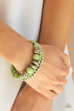 Load image into Gallery viewer, Paparazzi Desert Blossom - Green Bracelet
