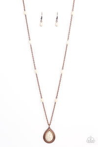 Paparazzi Go Tell It On The MESA - Copper Necklace