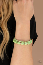 Load image into Gallery viewer, Paparazzi Colorfully Country - Green Bracelet

