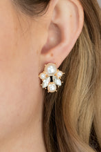 Load image into Gallery viewer, Paparazzi Royal Reverie - Gold Earring

