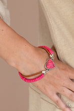 Load image into Gallery viewer, Paparazzi Charmingly Country - Pink Bracelet
