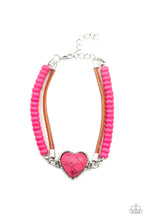 Load image into Gallery viewer, Paparazzi Charmingly Country - Pink Bracelet
