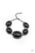 Load image into Gallery viewer, Paparazzi MESA Time Zone - Black Bracelet
