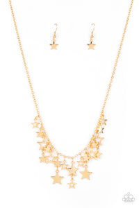 Paparazzi Stellar Stardom - Gold Necklace