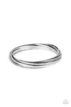 Load image into Gallery viewer, Paparazzi Trending in Tread - Silver Bracelet
