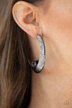 Load image into Gallery viewer, Paparazzi I Double FLARE You - Black Earrings
