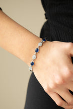 Load image into Gallery viewer, Paparazzi Stop and GLOW - Blue Bracelet
