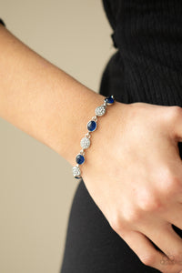 Paparazzi Stop and GLOW - Blue Bracelet