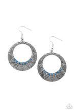 Load image into Gallery viewer, Paparazzi Adobe Dusk - Blue Earrings
