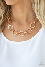 Load image into Gallery viewer, Paparazzi HAUTE-ly Contested - Gold
