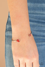 Load image into Gallery viewer, Paparazzi Romantically Rustic - Red Bracelet
