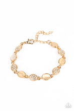 Load image into Gallery viewer, Paparazzi Stop and GLOW - Gold Bracelet
