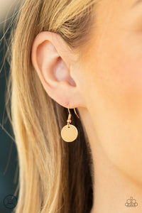 Paparazzi Modestly Minimalist - Gold Necklace