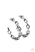 Load image into Gallery viewer, Paparazzi Stronger Together - Black Earrings
