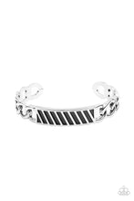 Load image into Gallery viewer, Paparazzi Keep Your Guard Up - Silver Bracelet
