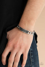 Load image into Gallery viewer, Paparazzi Keep Your Guard Up - Silver Bracelet

