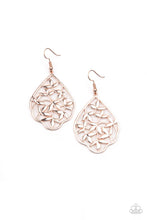 Load image into Gallery viewer, Paparazzi Taj Mahal Gardens - Rose Gold Earring
