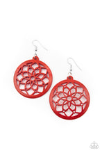 Load image into Gallery viewer, Paparazzi Mandala Meadow - Red Earrings
