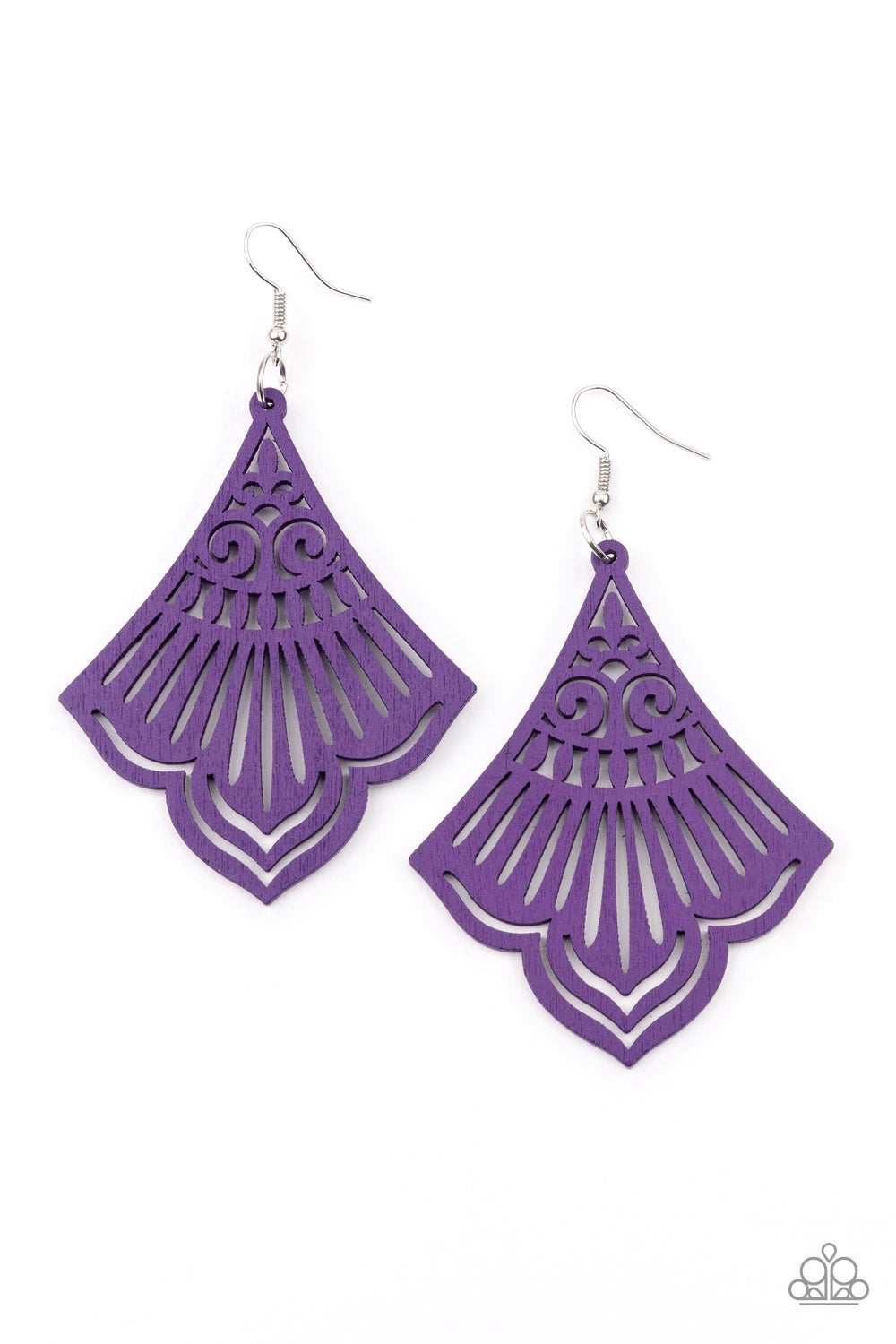 Paparazzi Eastern Escape - Purple Earrings