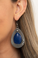 Load image into Gallery viewer, Paparazzi Western Fantasy - Blue Earrings
