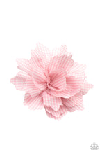 Load image into Gallery viewer, Paparazzi Plaid Prairies - Pink Hair Accessory
