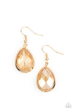 Load image into Gallery viewer, Paparazzi Drop-Dead Duchess - Gold Earring

