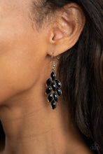 Load image into Gallery viewer, Paparazzi Flamboyant Foliage - Black Earring
