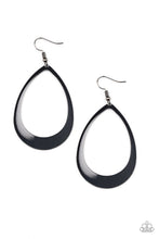 Load image into Gallery viewer, Paparazzi Fierce Fundamentals - Black Earring
