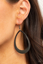 Load image into Gallery viewer, Paparazzi Fierce Fundamentals - Black Earring
