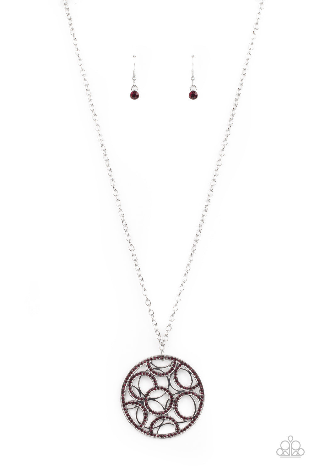 Paparazzi Thanks A MEDALLION - Purple Necklace