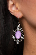 Load image into Gallery viewer, Paparazzi Tour de Fairytale - Purple Earrings
